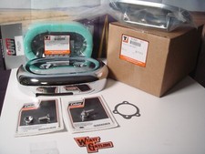 Harley Air Cleaner FX FL XL Chrome Oval Kit Bendix Keihin Carb V-Twin 34-0924 Y2 picture