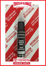 GENUINE TOYOTA LEXUS BLACK ONYX TOUCH-UP PAINT PEN CODE 202 OEM 00258-00202-21 picture