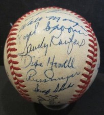 Brooklyn Dodgers - 1955 - Autographed Baseball - Beautiful High Quality Replica picture
