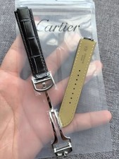 For Cartier Ballon Bleu New Quick-Release Leather Strap, Butterfly Buckle picture