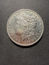 1900-S Morgan Silver Dollar $1 AU++ picture