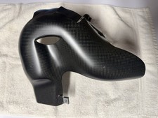 OEM Ducati Carbon Fiber Rear Heat Guard picture