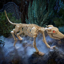 Halloween Classics Animated LED Skeleton Dog Halloween Decor picture