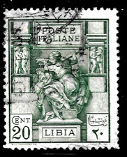 1924 Italy COLONY LIBYA  SC#39 used VF Libyan Sibyl picture