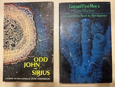 OLAF STAPLEDON vintage Dover SF lot: 4 Novels that influenced Arthur C. Clarke picture