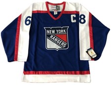 Jaromir Jagr 🏒 Vintage CCM New York Rangers Jersey, NWT, Size XL picture