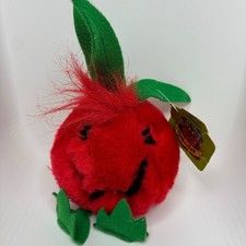 Vintage Applause Attack Of The Killer Tomatoes Plush Tomato 4” With Tags picture