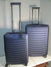 Porsche-Milano, Italy-911 Roadster Navy Travel Luggage Carry On & Check In. NWT picture