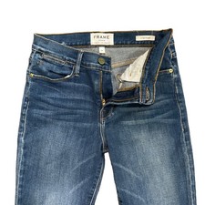 FRAME Women's High Rise Straight Jeans Size 26,/26 Length USA MADE picture