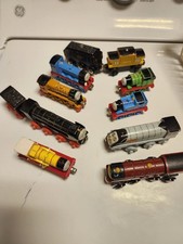 Vintage Thomas The Train Wooden Mixed Lot of 11  Engines Ect picture