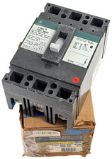 GE THED136150WL 150 Amp 3 Pole Molded Case Circuit Breaker — New Chipped Corner picture