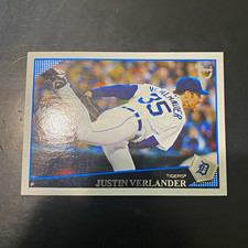 2009 Topps Justin Verlander #85 Throwback Detroit Tigers MLB Baseball Card picture