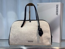 Jacquemus The Turismo Canvas Leather Tote Bag Top Handle picture