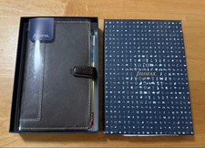 Filofax Holborn Compact Organizer Brown Leather NOS Boxed picture