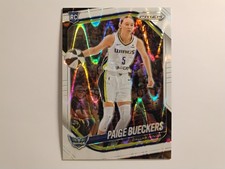 2025 Panini Prizm WNBA #5 Paige Bueckers (RC) White Seismic Prizm picture