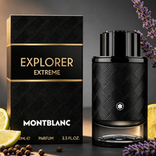 Mont Blanc Explorer Extreme 3.3 oz 100 ml Parfum for Men - New in Sealed Box picture