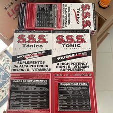4 Pack S.S.S. Tonic Liquid, High Potency Iron, Vitamin B Supplement, 20 Oz Each picture