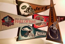 Vintage Wincraft NFL  Pennants All Are 12X30 Edition 10 Lot Of 5 Pennants picture