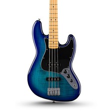 Fender Player II Jazz Plus Top Limited Edition Bass Blue Burst picture
