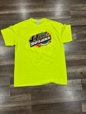 Gildan Ultra Cotton T-Shirt Men's Size Large Yellow Pre-Owned Fair Condition picture