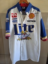 Vintage Bobby Rahal Signed Rahal-Hogan Miller Lite IndyCar CART Crew Shirt... picture