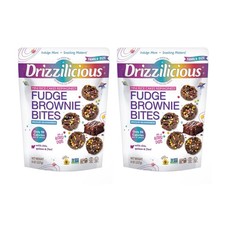 Drizzilicious Fudge Brownie Mini Rice Cakes, 8 oz. NEW LMTED FLAVOR 2 PACK BIG picture