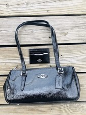 COACH Asher Shoulder Bag/ Wallet Leather Black CBJ05 F/S JP [DDP] BUNDLE NIB picture