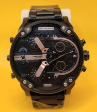 Luxury Diesel Mr. Daddy 2.0 DZ7312 Multi Time Refurbished Men's Wrist Watch picture