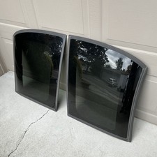 1993-2002 Chevy Camaro Pontiac Firebird Black Roof Glass T-Top Pair OEM W/ KEYS picture