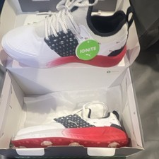 PUMA Ignite Articulate Volition Spiked Golf Shoes US 10 Regular White/Red/Blue picture