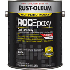 Rust-Oleum C9578402 1 Gal. Coal Tar Epoxy, Black picture