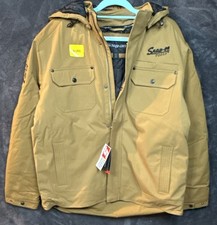 Snap-On Legend Hooded Jacket Size XL 105th Anniversary Gold Tan New With Tags picture