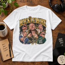 Vintage Macklemore Hip Hop Shirt Retro 90s Rapper Graphic Tee picture