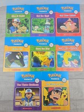 Scholastic Pokémon Phonics Paperback 8-Book Lot Illustrated (Ages 4-8) picture