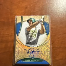 2017 Topps Five Star - Mark McGwire #FSA-MMG Blue /25 (AU) picture