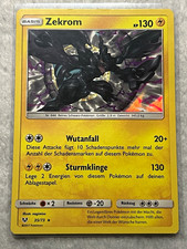 The Pokemon Company Pokemon TCG Zekrom 35/73 German Holo Rare KP 130 2017 picture