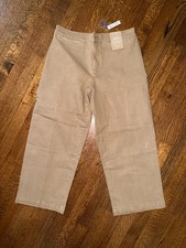 NWT - Madewell Women's Khaki Straight-Leg Chinos in Light Tan picture