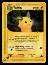Raichu - Skyridge 27/144 - Rare - LP - Pokemon picture