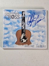 CHRISTOPHER CROSS Secret Ladder CD Soft Rock AOR Michael McDonald AUTOGRAPHED picture