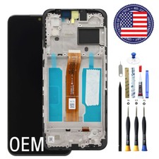 OEM LCD Display Touch Screen Digitizer Assembly Frame For Nokia C210 TA-1584 picture