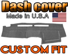 Fits 2002-2004 NISSAN FRONTIER DASH COVER MAT DASHBOARD PAD / CHARCOAL GREY picture