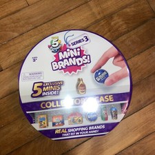 New Sealed Zuru SERIES 3 Mini Brands COLLECTORS CASE with 5 Exclusives picture