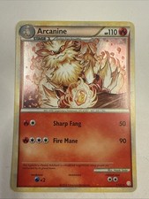 Arcanine 1/123 Holo Rare 2010 Pokemon HeartGold & SoulSilver Card NM picture