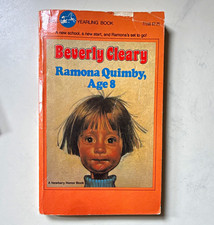 Ramona Quimby, Age 8 Beverly Cleary Paperback Illustrated Book Club Ed 1981 picture