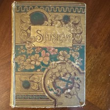 1884 SHAKESPEARE Antique Belford Clarke Aesthetic Binding +Provenance/Story picture