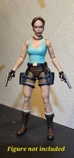 1/12 PAINTED CUSTOM G.I. JOE LARA CROFT TOMB RAIDER PLAYSTATION 1 HEAD SCULPT picture
