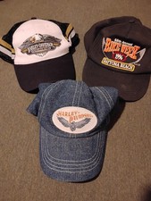 VTG Harley Davidson Daytona Beach Hat Lot picture