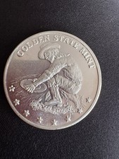 Golden State Mint Prospector Eagle 1 Oz .999 Silver Bullion Round - No Reserve picture