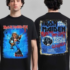 Iron Maiden Canada 2026 Run For Your Lives World Tour T-shirt picture