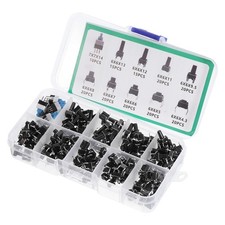 180Pcs Micro Momentary Tact Switch Kit Tactile Push Button Switch 10 Types picture